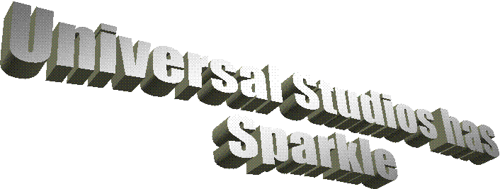 Universal Studios has
Sparkle